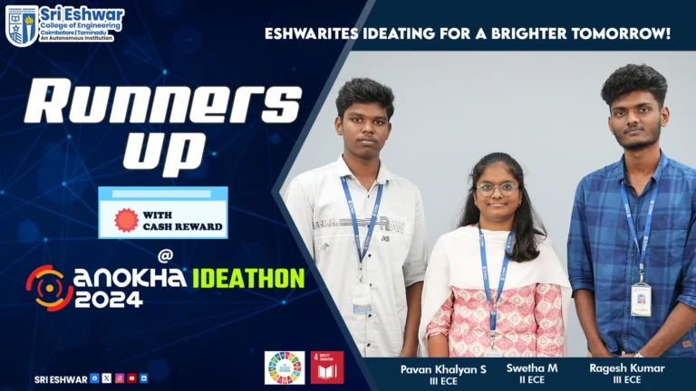 Sri Eshwar Collge of Engineering Anokha Ideathon '24