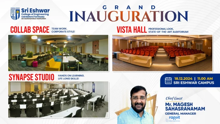 Grand Inauguration Vista Hall