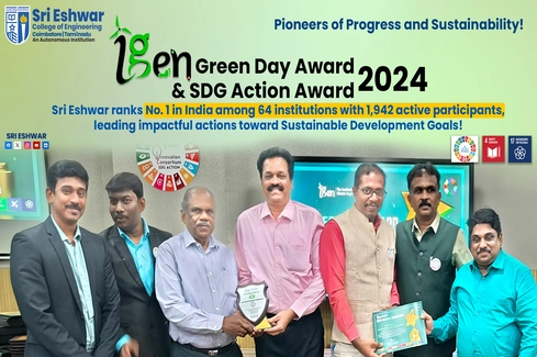 Igen Green day Award & SDG Action Award 2024