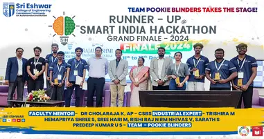 Smart India Hacathon Team- Pookie Blinders Runnerup